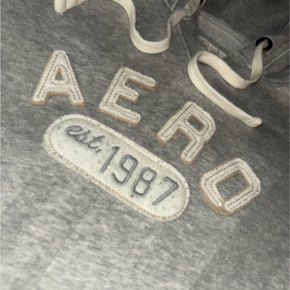 Light Grey Women’s Logo Hoodie by Aeropostale